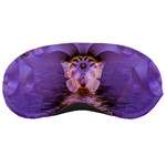 Artsy Purple Awareness Butterfly Sleeping Mask