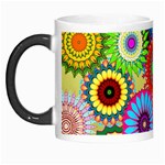 Psychedelic Flowers Morph Mug