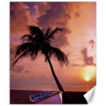 Sunset At The Beach Canvas 8  x 10  (Unframed)