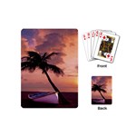 Sunset At The Beach Playing Cards (Mini)