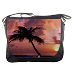 Sunset At The Beach Messenger Bag