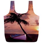 Sunset At The Beach Reusable Bag (XL)