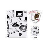 Books And Coffee Playing Cards (Mini)