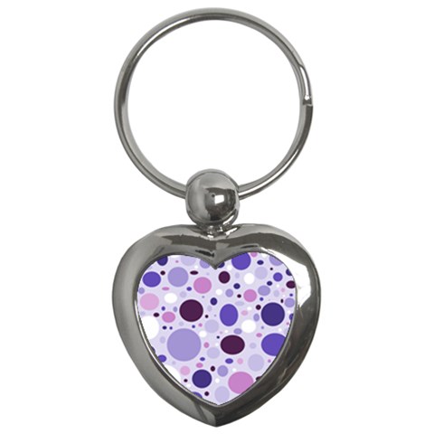 Passion For Purple Key Chain (Heart) from UrbanLoad.com Front