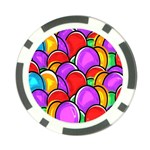 Colored Easter Eggs Poker Chip (10 Pack)