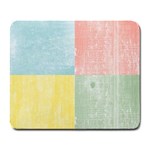 Pastel Textured Squares Large Mouse Pad (Rectangle)