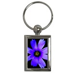 Purple Bloom Key Chain (Rectangle)