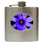 Purple Bloom Hip Flask