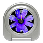 Purple Bloom Desk Alarm Clock