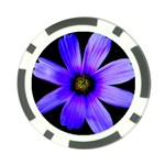 Purple Bloom Poker Chip