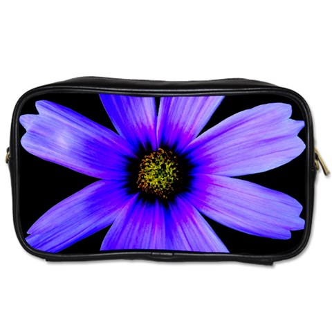 Purple Bloom Travel Toiletry Bag (Two Sides) from UrbanLoad.com Front