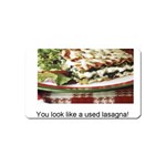 Used Lasagna Magnet (Name Card)