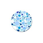Bubbly Blues Golf Ball Marker 10 Pack