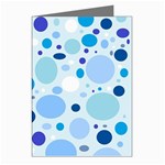Bubbly Blues Greeting Card (8 Pack)