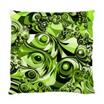 Retro Green Abstract Cushion Case (Two Sided) 