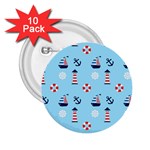 Sailing The Bay 2.25  Button (10 pack)