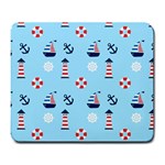 Sailing The Bay Large Mouse Pad (Rectangle)