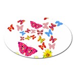 Butterfly Beauty Magnet (Oval)