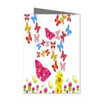 Butterfly Beauty Mini Greeting Card (8 Pack)