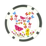 Butterfly Beauty Poker Chip