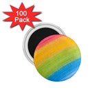 Acrylic Rainbow 1.75  Button Magnet (100 pack)