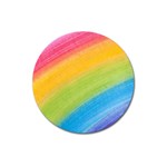 Acrylic Rainbow Magnet 3  (Round)