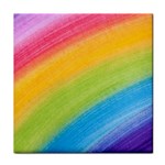 Acrylic Rainbow Face Towel
