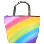Acrylic Rainbow Bucket Handbag