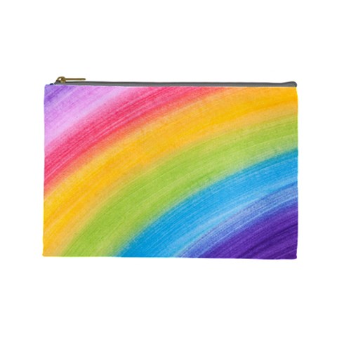 Acrylic Rainbow Cosmetic Bag (Large) from UrbanLoad.com Front