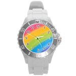 Acrylic Rainbow Plastic Sport Watch (Large)