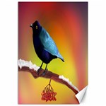 The Blue Bird Canvas 12  x 18 