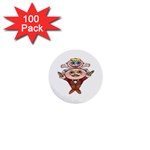 Father and Son 1  Mini Button (100 pack) 