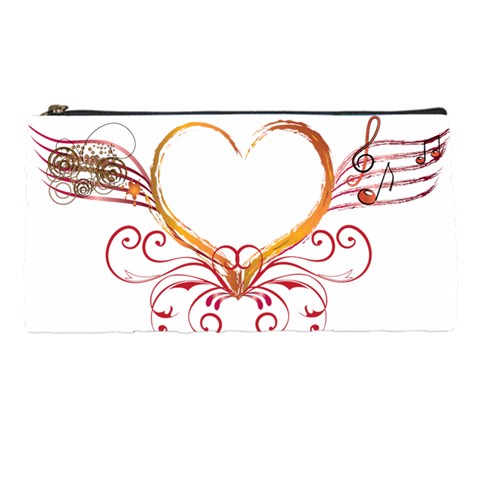 Love Music Pencil Case from UrbanLoad.com Front