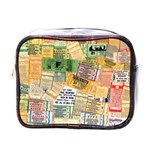 Retro Concert Tickets Mini Travel Toiletry Bag (One Side)