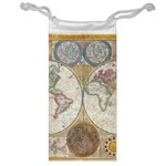 1794 World Map Jewelry Bag