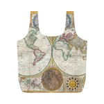 1794 World Map Reusable Bag (M)