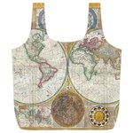 1794 World Map Reusable Bag (XL)