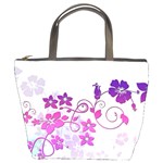 Floral Garden Bucket Handbag