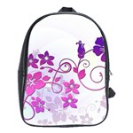 Floral Garden School Bag (Large)