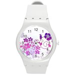 Floral Garden Plastic Sport Watch (Medium)