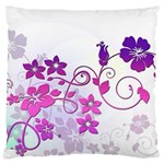 Floral Garden Large Cushion Case (Single Sided) 