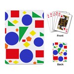 Random Geometrics Playing Cards Single Design