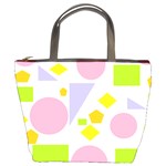 Spring Geometrics Bucket Handbag