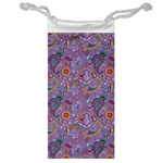 Purple Paisley Jewelry Bag