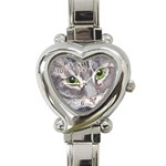 CAT 4 Painting Heart Italian Charm Watch