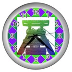 Mine Wall Clock (Silver)