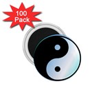 Ying Yang  1.75  Button Magnet (100 pack)
