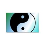 Ying Yang  Sticker (Rectangle)