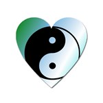 Ying Yang  Magnet (Heart)