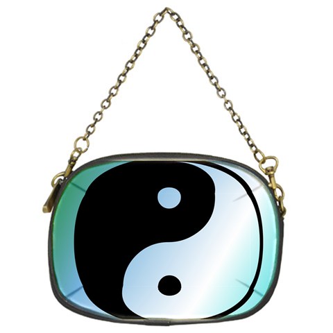 Ying Yang  Chain Purse (One Side) from UrbanLoad.com Front
